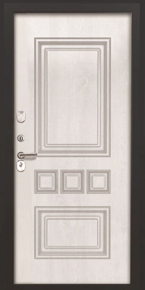 Входная дверь ДвериПРО Модель L-46 фл-608 винорит white DPRO191045 внутренняя сторона